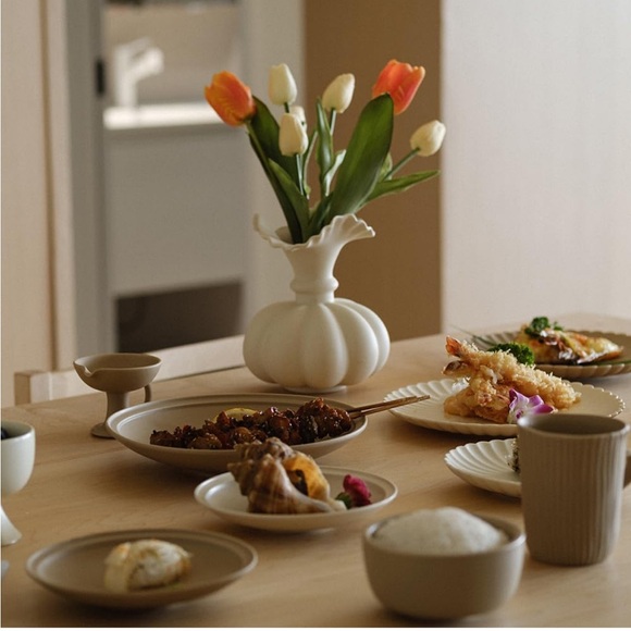 NEW Pumpkin Ceramic Vase - Picture 3 of 5